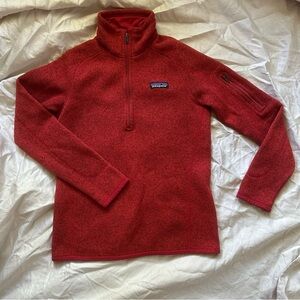 Patagonia Better Sweater 1/4 Zip - Ramble Red